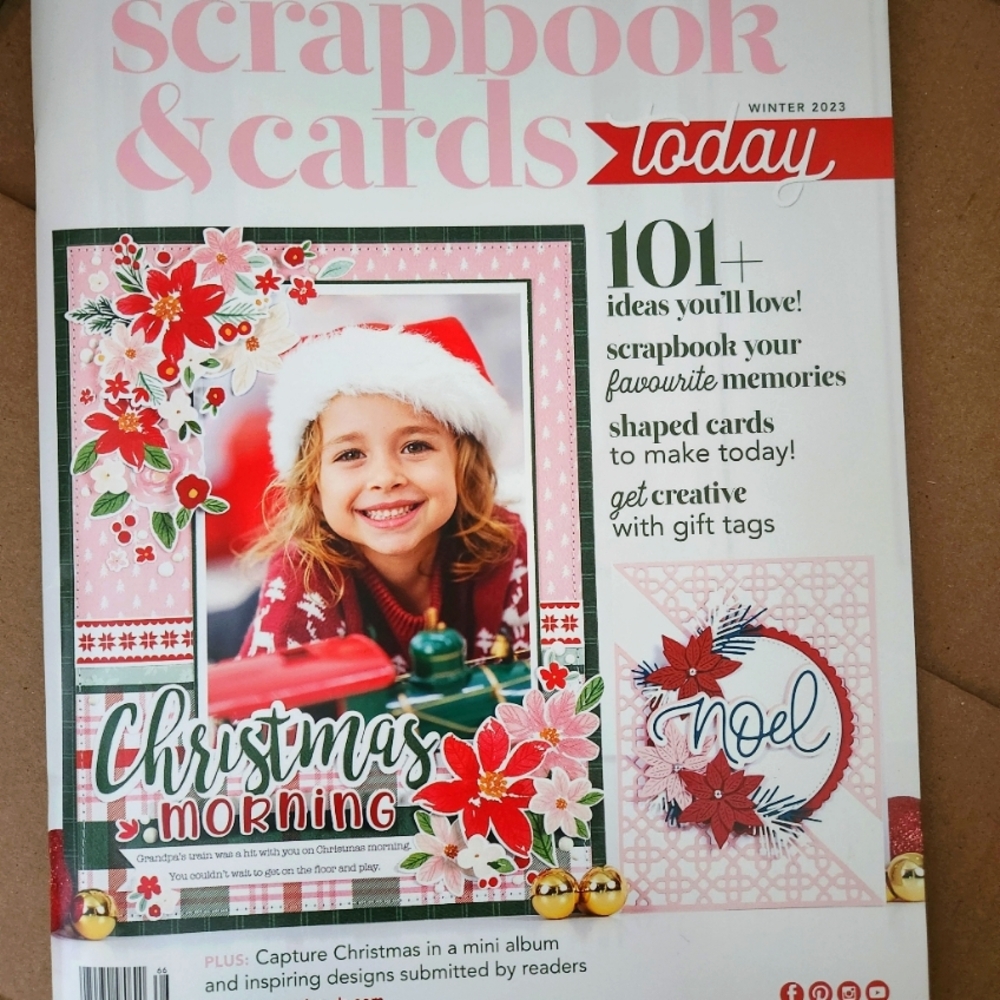 Scrapbook And Cards Magazine Winter 2023 Arts & Crafts